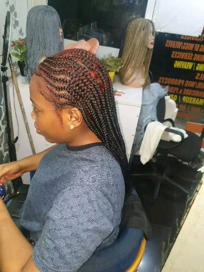 Hair Styling at Dazzle Place Studio