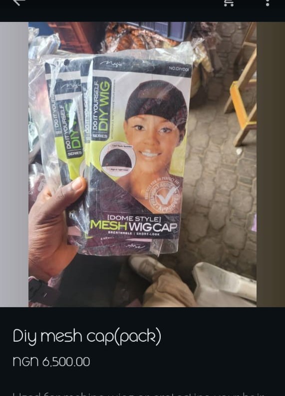 DIY Dome Mesh Wig Cap