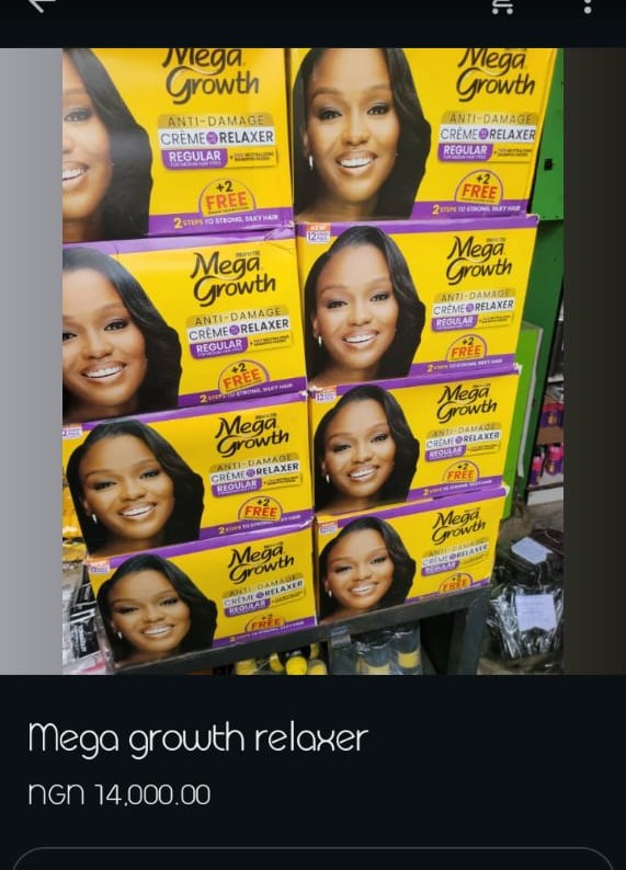 Mega Growth Anti-Damage Creme Relaxer